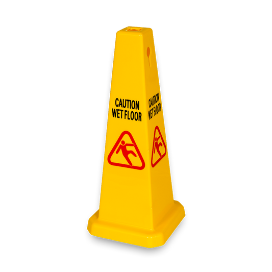 Pinnacle Wet Floor Sign Square Cone 68cm (Pack of 2)