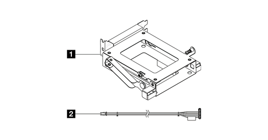 ThinkSystem ST50 V3 3rd 3.5” HDD Cage kit