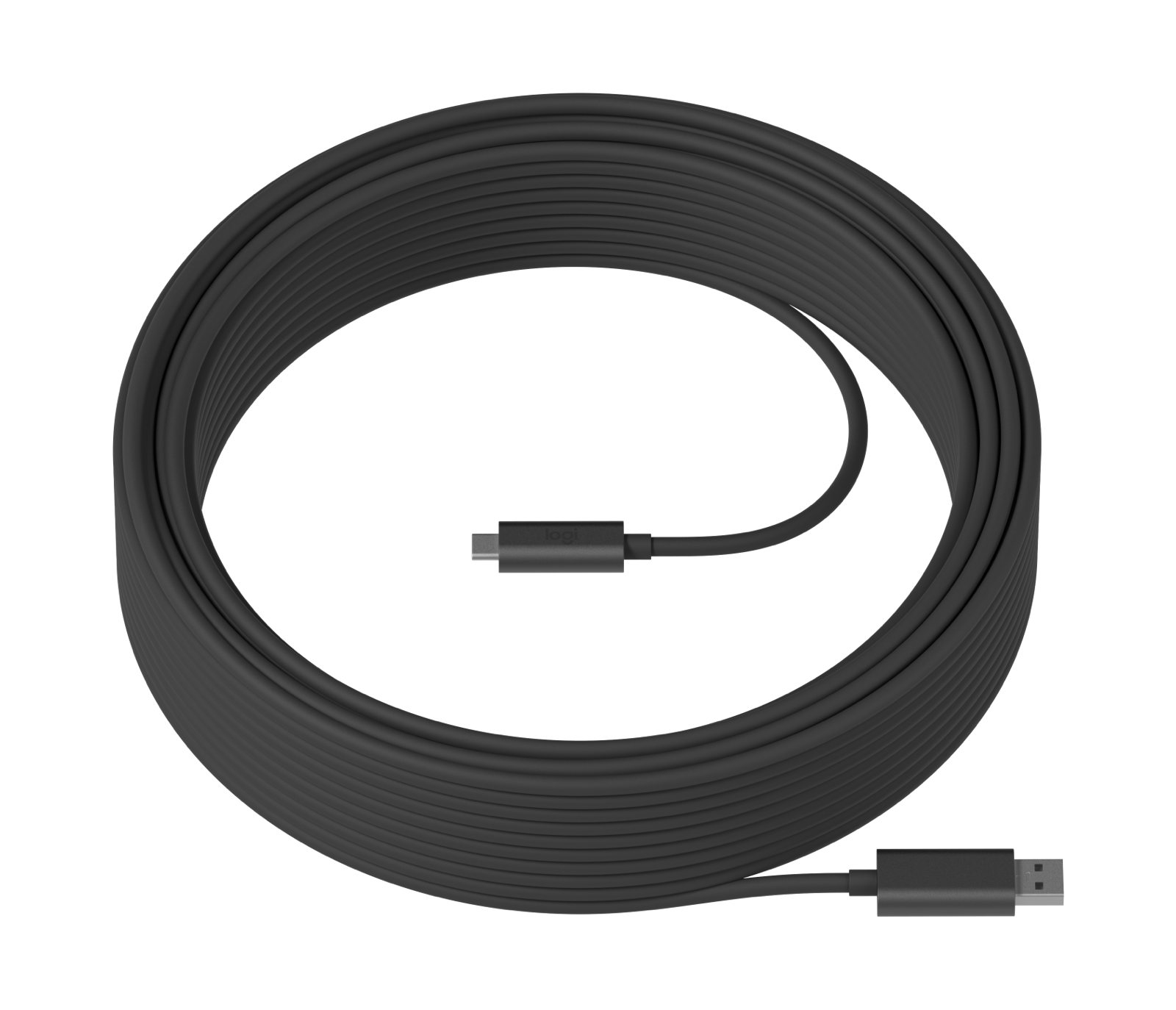 Logitech Strong USB Cable, 10m - Graphite SERIALISED