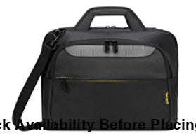 TARGUS CITYGEAR 15-17.3 SLIM TOPLOAD LAPTOP BAG VERSATILE LAPTOP BAG TO CARRY YOUR TECH, DOME PROTECTION SYSTEM, ZIPPED MESH POCKETS - Guards On Duty Shop