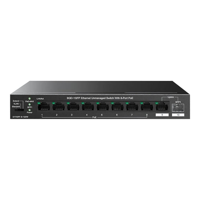 TENDA 9-Port Ethernet Switch With 8 PoE+