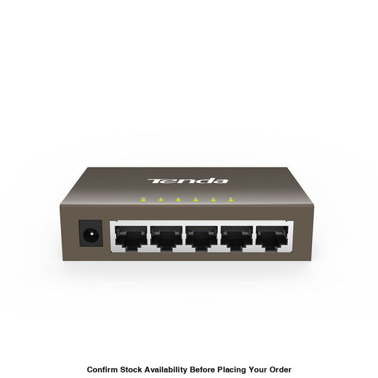 TENDA DESKTOP SWITCH 5 PORT - Guards On Duty Shop