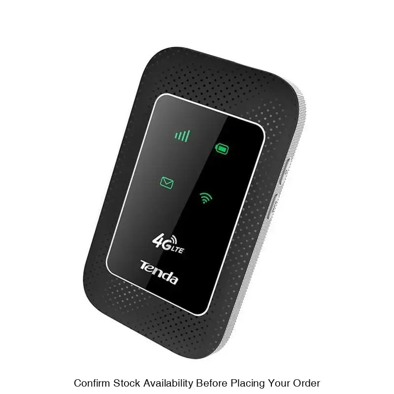 TENDA MOBILE LTE ROUTER, CATEGORY 4 150MBPS MI-FI ROUTER