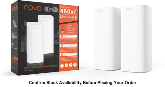 TENDA NOVA MX12 IS AN AX3000 WHOLE HOME MESH