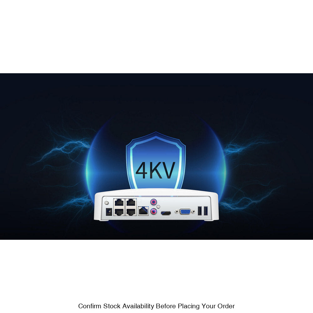 TENDA NVR 4 CHANNEL POE - Guards On Duty Shop