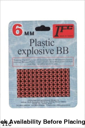 TFC SOUND PLASTIC BB EXPLOSIVE/CARD