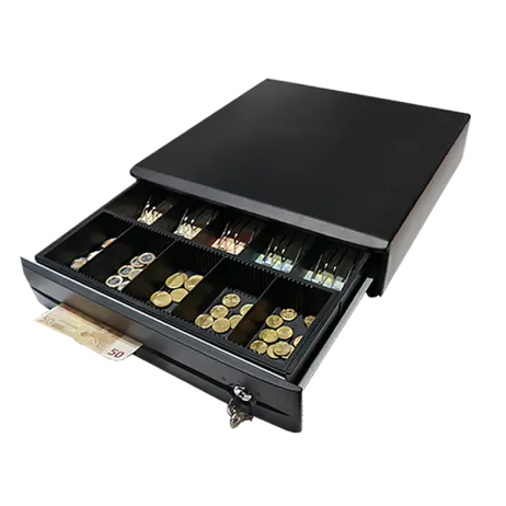 POS CASH DRAWER 5 NOTE 8 COIN 3 POSITION LOCK RJ11 . 405(W)* 400(D)*100(H)mm