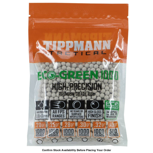 RNS TIPPMANN 6MM ECO BBS ,30G 1000CT WHITE