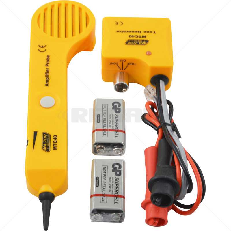 Tone And Probe Tester MTC40 (o Surge Protection)