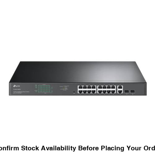 TP-LINK 16-P GBIT POE+ SMART SWITCHKEEP 20 IN STOCK - Guards On Duty Shop