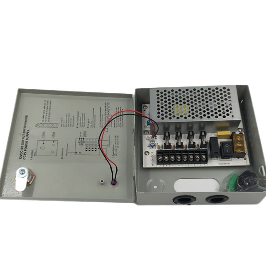 12V 5A 4WAY BOX Power Supply