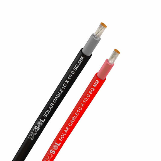 10MM DC Solar Cable Black 1M