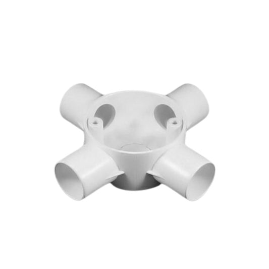 20MM 4 WAY PVC Side Entry BOX