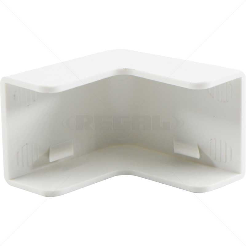 Trunking PVC - 16 x 25 External Corner - White