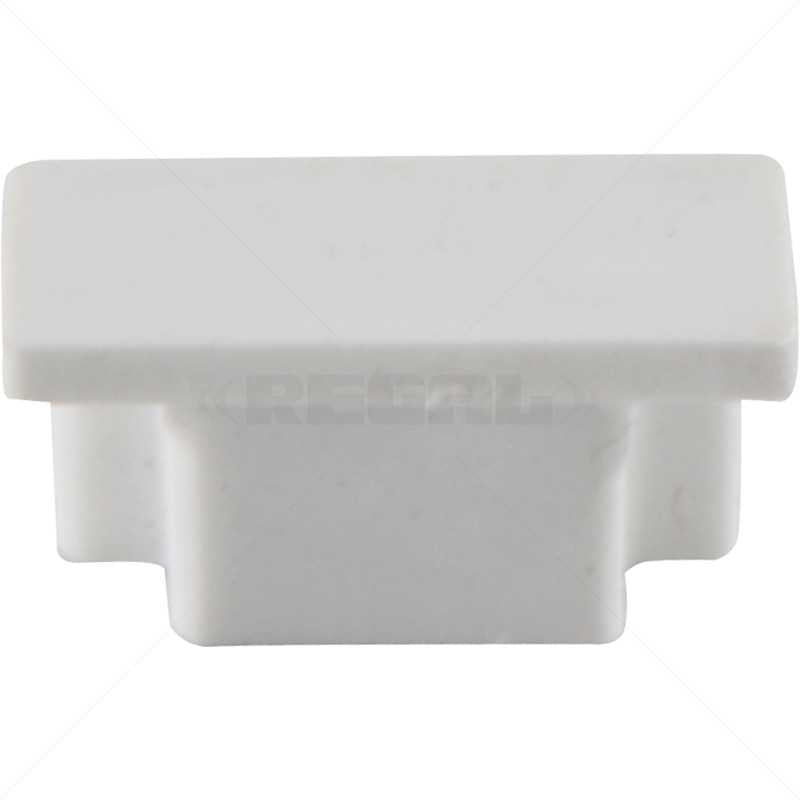 Trunking PVC - 40 x 40 End Cap - White