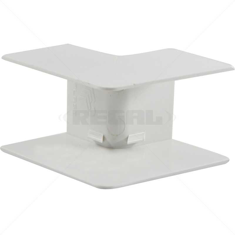 Trunking PVC - 40 x 40 External Corner - White