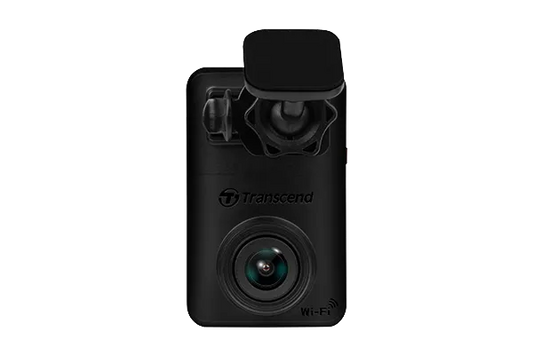 Transcend DP620 Front & Rear dual Dashcam with 2 x 64GB high endurance MicroSD Cards