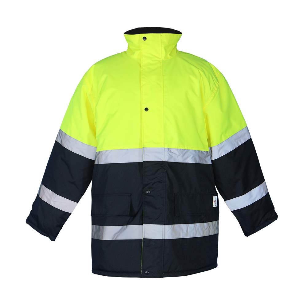 Pinnacle Two-Tone Freezer Jacket Lime/Navy (S – 4XL)