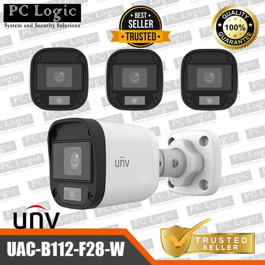 Uniview - 2MP IR Fixed Bullet Analog Camera (UAC-B112-F28-W)