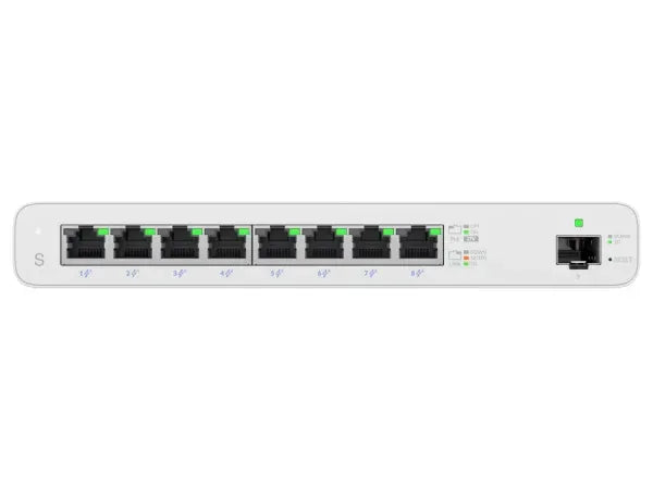 Ubiquiti UISP Switch 8 Port Gigabit PoE 110W 1SFP | UISP-S Guards On Duty Security
