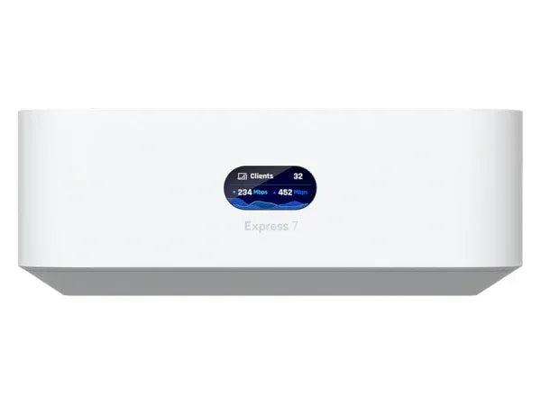 Ubiquiti UniFi Express WiFi 7 Tri-Band 10Gbps Cloud Gateway | UX7 Guards On Duty Security