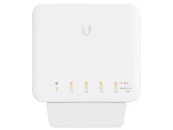 Ubiquiti UniFi Flex Switch 5 Port Gigabit 1PoE In 4PoE Out | USW-Flex Guards On Duty Security