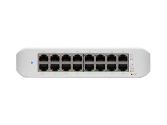 Ubiquiti UniFi Switch Lite 16 Port Gigabit 8PoE 45W | USW-Lite-16-POE Guards On Duty Security
