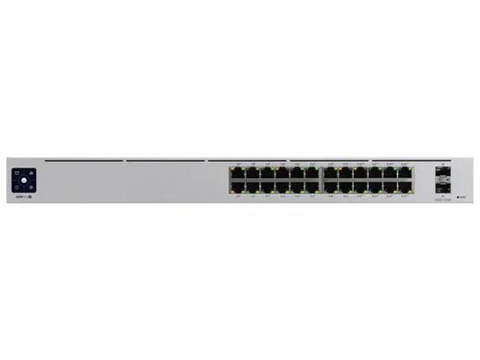 Ubiquiti UniFi Switch Pro 24 Port Gigabit 2SFP+ | USW-Pro-24 Guards On Duty Security