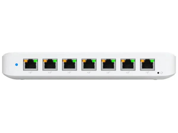Ubiquiti UniFi Switch Ultra 8 Port Gigabit 1PoE Input 7 PoE Out 52W | USW-Ultra-60W Guards On Duty Security