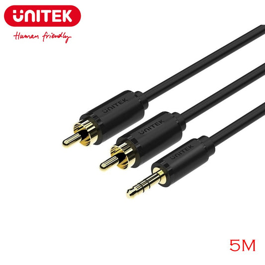 Unitek 15m 2rca to 2rca M to M Cable