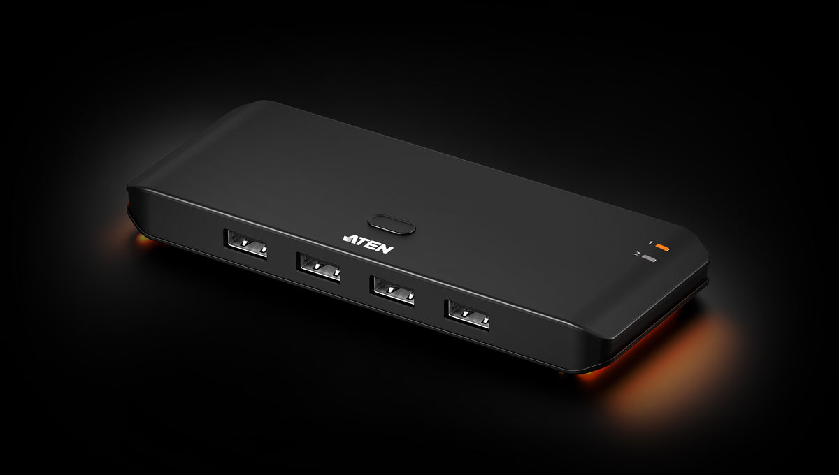 2 x 4 USB 2.0 Sharing Switch