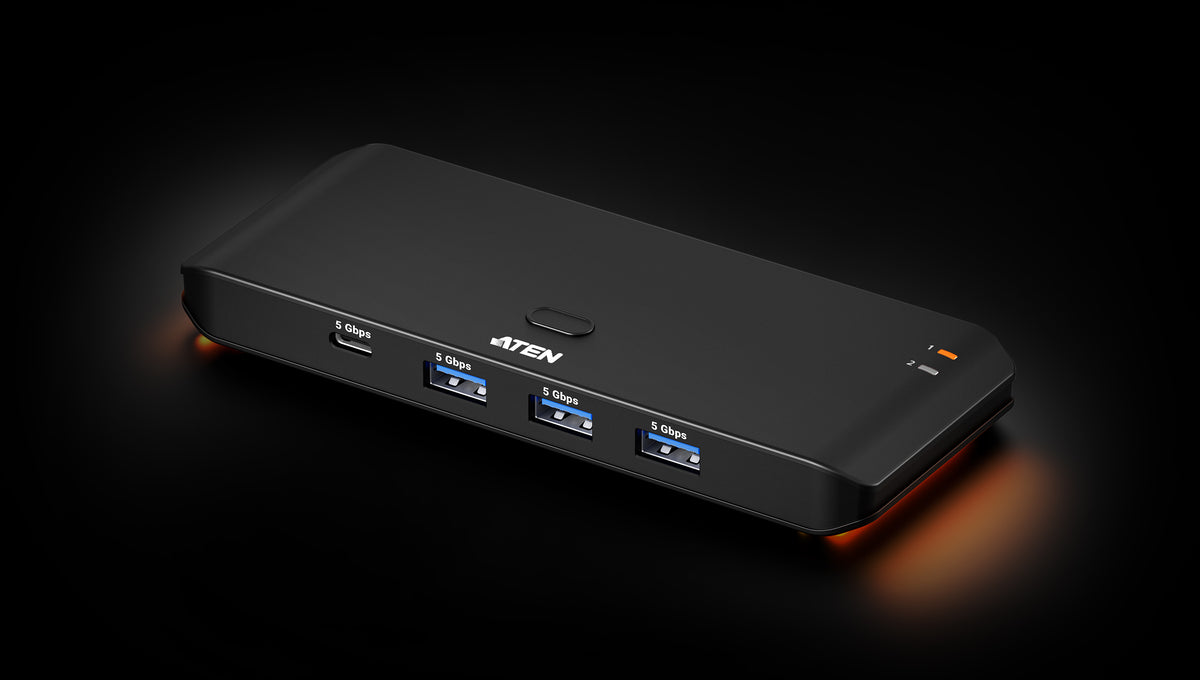 2 x 4 USB 3.2 Gen1 Sharing Switch (Host Type: A+C)