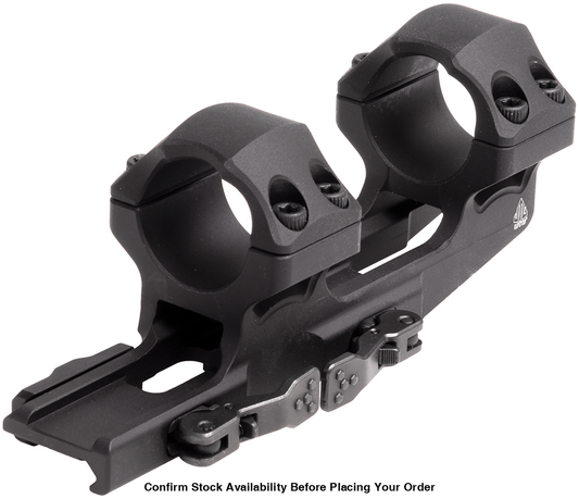 UTG® ACCU-SYNC® 1" QR Picatinny Cantilever Mount, 34mm Offset, Medium Profile