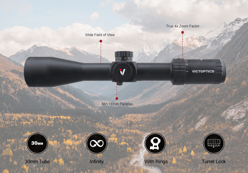 VECTOR OPTICS OPFF-01 S4 4-16X44 FFP
