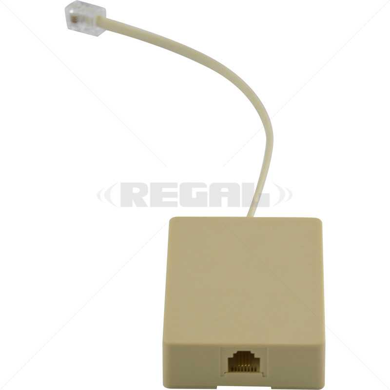 Venus Alarm Adaptor RJ11 Socket plus Con
