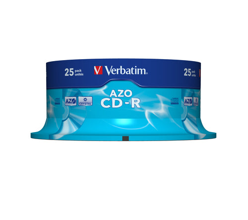 VERBATIM CD-R CRYSTAL SPIN 25PK - Guards On Duty Shop