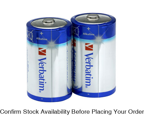 VERBATIM D ALKALINE BATTERIES 2PK - Guards On Duty Shop