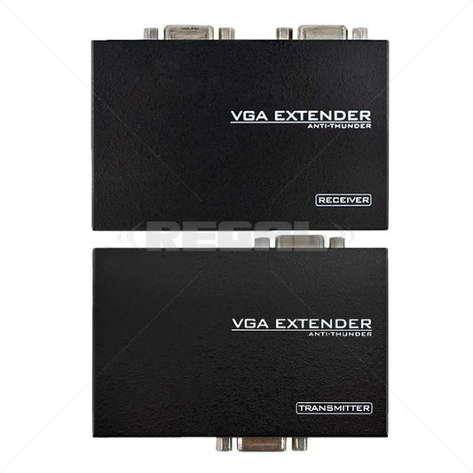 VGA Extender with Audio via CAT5e/6 Cable up to 100m