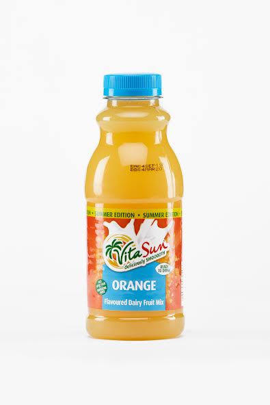 Vita Sun 10 X 500ml Dairy Blend Orange Fruit Drink (Sold 10 X 500ML Per Case) Vita Sun DB Orange Blended 500Ml