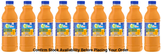 Vita Sun 9 X 1Lt Peach Apricot 8% Blended Fruit Drink Concentrate 1 Liter (Sold 9 x 1L Per Case) Vita Sun Fruit Peach