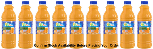 Vita Sun 9 X 1Lt Peach Mango 8% Blended Fruit Drink Concentrate 1 Liter (Sold 9 X 1L Per Case) Vita Sun Peach Mango
