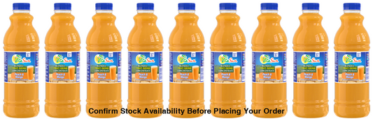 Vita Sun 9 X 1Lt Peach Mango 8% Blended Fruit Drink Concentrate 1 Liter (Sold 9 X 1L Per Case) Vita Sun Peach Mango