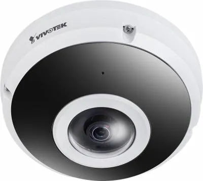 VIVOTEK Outdoor IK10 Fisheye; 6MP H.265; 20M IR; WDR PRO; IO; Mic; Smart VCA; Deep Search