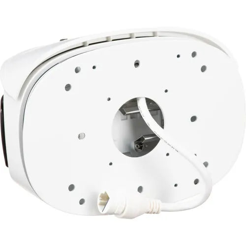 Outdoor Vandal Dome; 8MP 180° (4736x 1648); (2x4M sensors);30fps; H.265; 2.8mm each lens; D/N; IR 20m; Deep Search