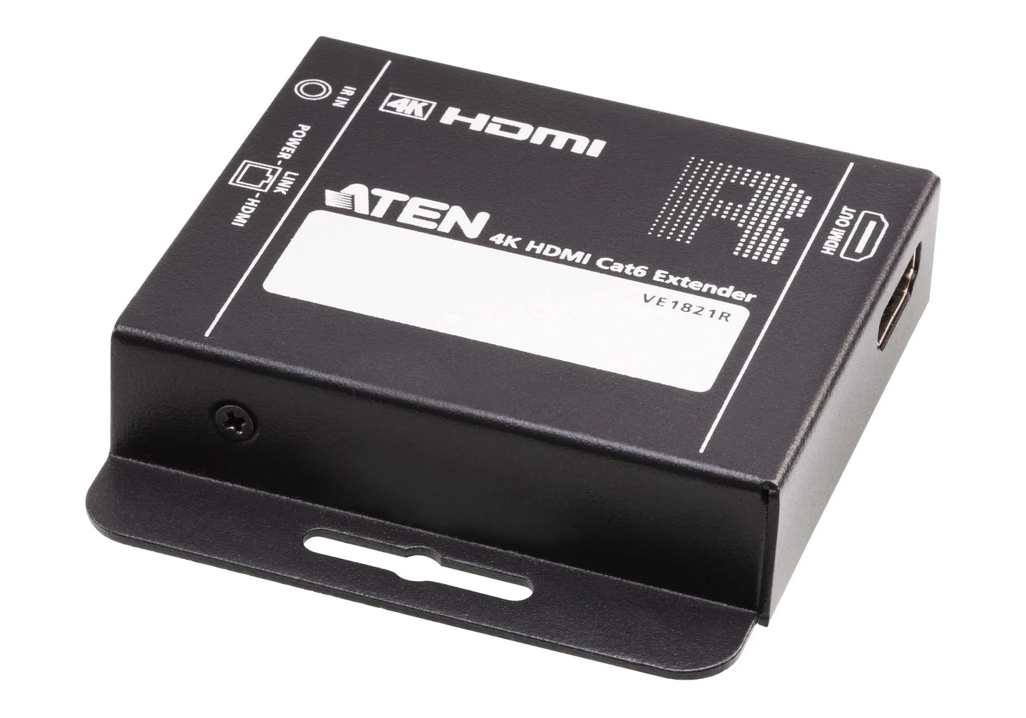 4-Port 4K HDMI Cat 6 Splitter with Receivers - 1 splitter and 4 receivers