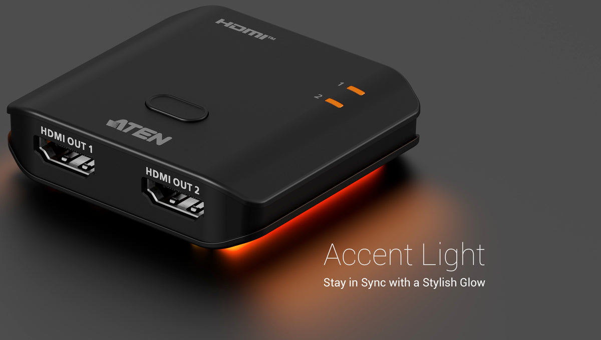 2-Port True 4K HDMI Splitter