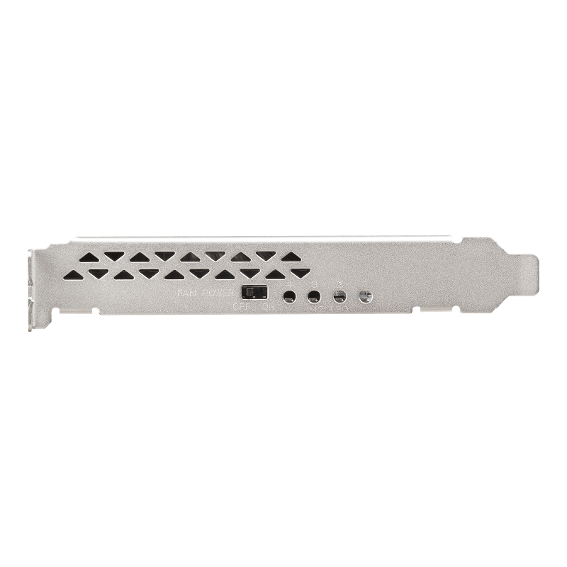 Hyper M.2 x16 Gen5 Card (PCIe 5.0/4.0) supports up to four NVMe M.2 (2242/2260/2280/22110) devices at up to 512 Gbps for RAID