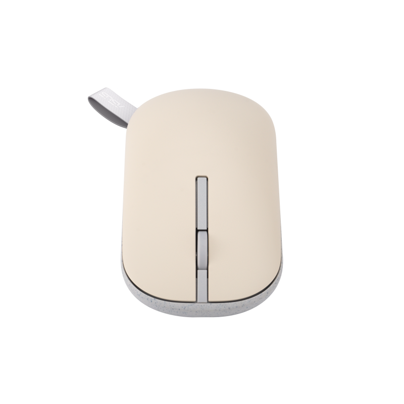 ASUS Mouse|Marshmallow Mouse MD100|Oak Milk|800 to 1600 DPI|Dual-mode wireless: RF 2.4 GHz (dongle)|Bluetooth