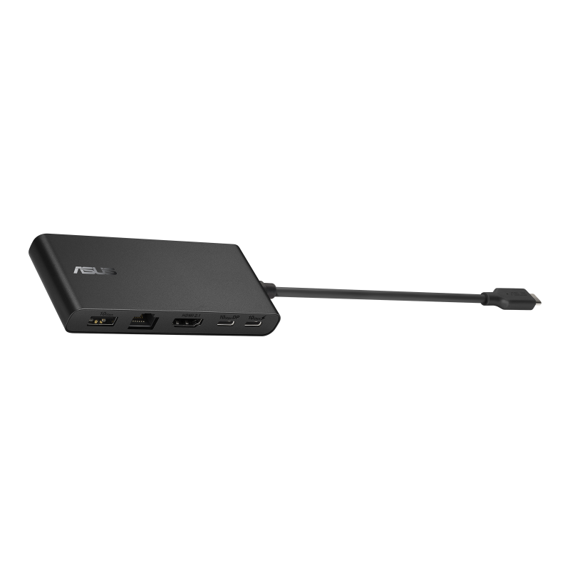 ASUS Dock|DC201|DUAL 4K|USB-C Dock|Up to 100w Power delivery|RJ45|Dual 4K 60 Hz (HDMI 2.1 + USB-C with DP 1.4)|Single display: 4