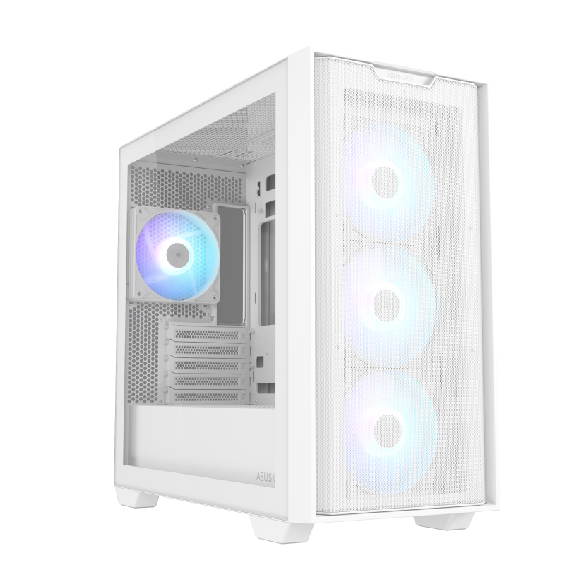 ASUS Chassis/Micro-ATX/Mini-ITX/White. Top Radiator: 120 /140/240/280/360mm. Dimensions : 220 x 430 x 465mm